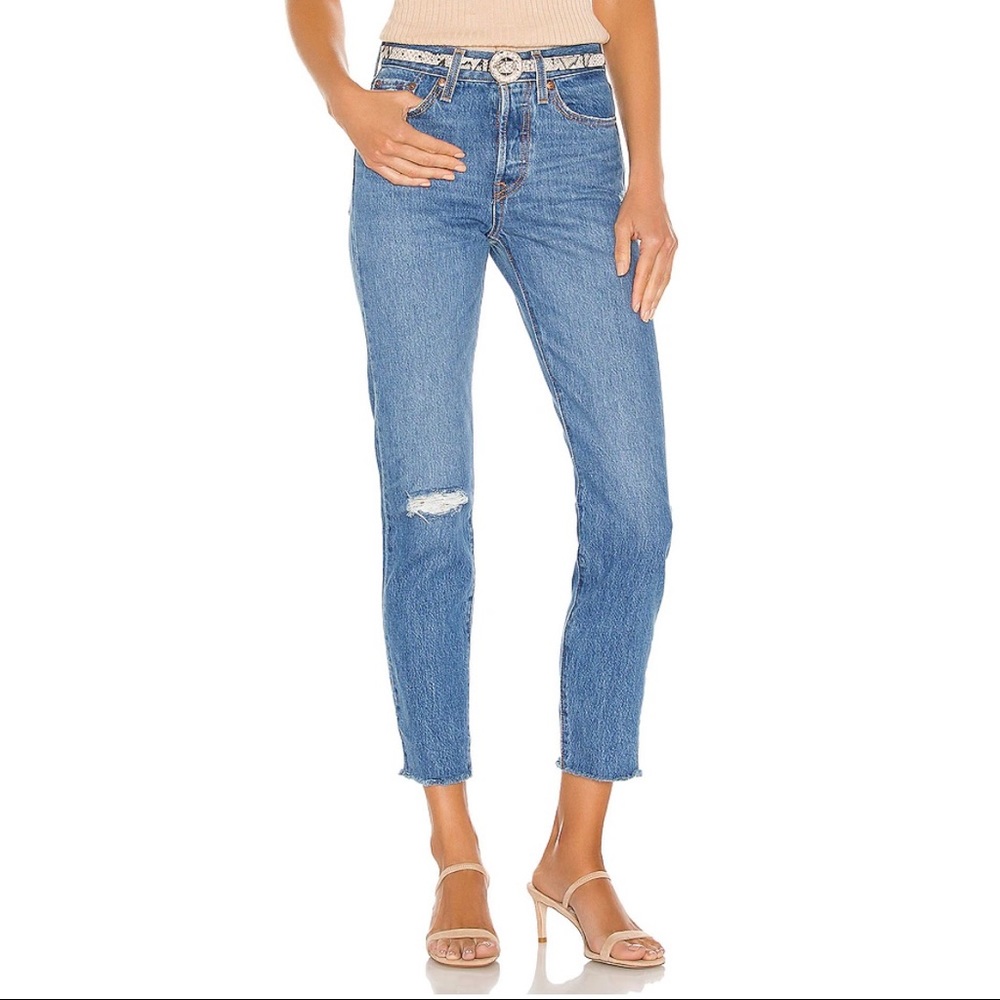 Levi’s High Waisted Wedgie Icon Jeans Sz 24